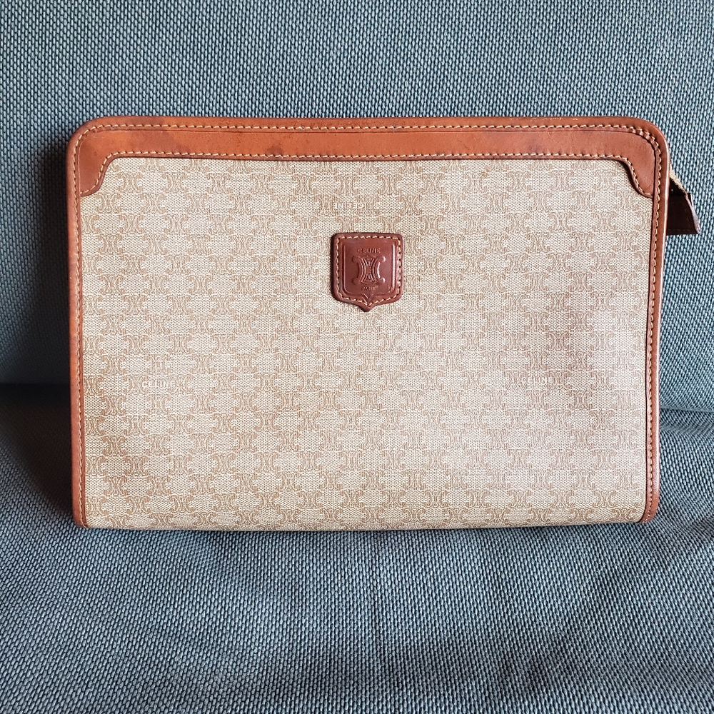Vintage Celine Macadam Clutch